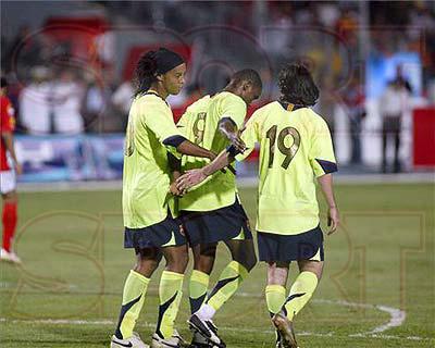 eto o vs messi vs dinho